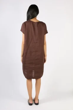 Frockk Laura Dress In Chocolate