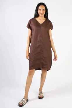 Frockk Laura Dress In Chocolate
