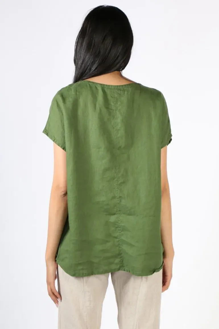 Frockk Laura Top In Moss