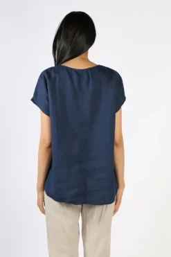 Frockk Laura Top In Navy