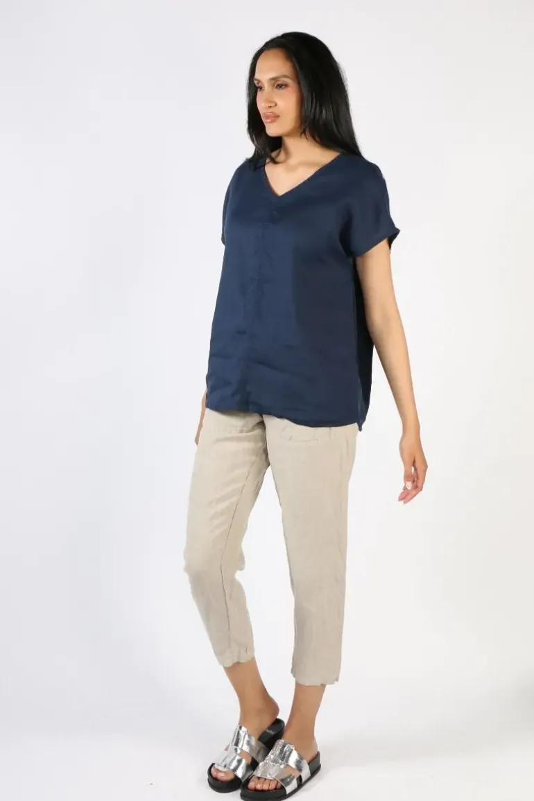 Frockk Laura Top In Navy