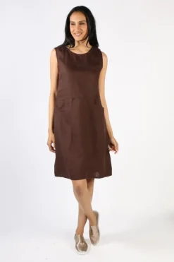 Frockk Poppy Dress In Chocolate