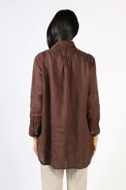 Frockk Sita Shirt In Chocolate