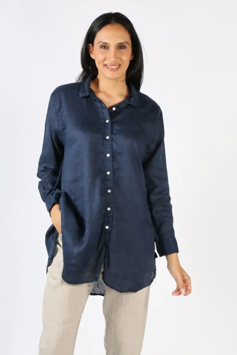 Frockk Sita Shirt In Navy