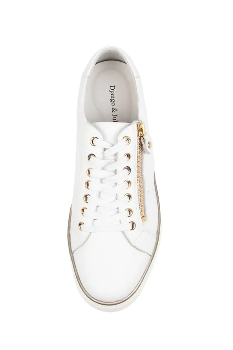 Froggy Sneaker By Django & Juliette In White