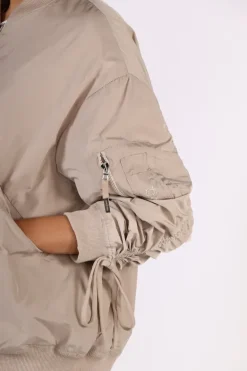 Funky Staff Alba Funky Club Jacket In Cream