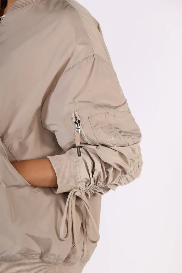 Funky Staff Alba Funky Club Jacket In Cream