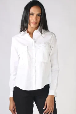 Funky Staff Alena Blouse In White
