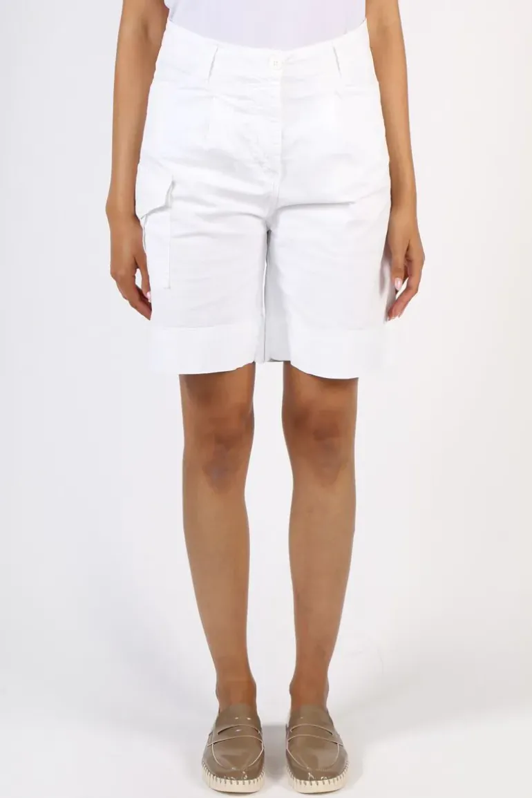 Funky Staff Cargo Short In White