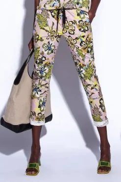 Funky Staff Cotton You2 Jogger In Retro Rose