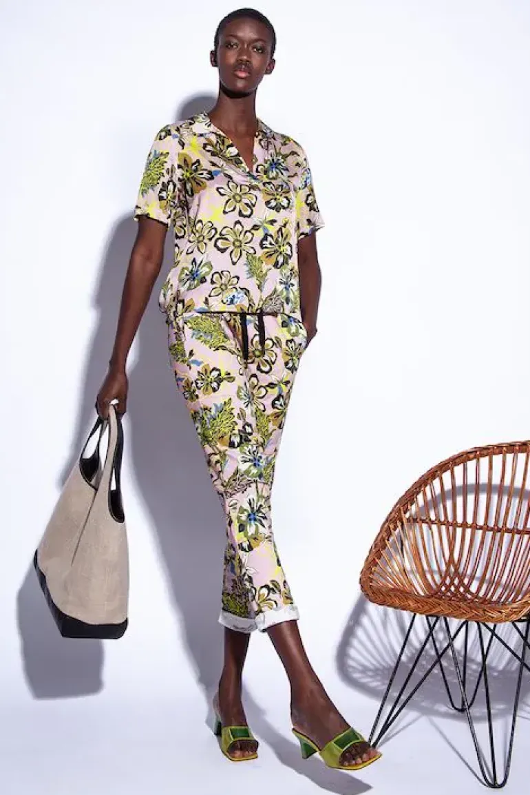 Funky Staff Cotton You2 Jogger In Retro Rose