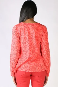 Funky Staff Dolly Leo Tee In Red