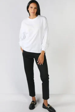 Funky Staff Mania Tee In White