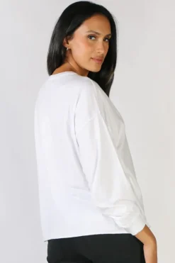 Funky Staff Mania Tee In White