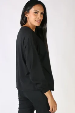 Funky Staff Mania Tee In Black