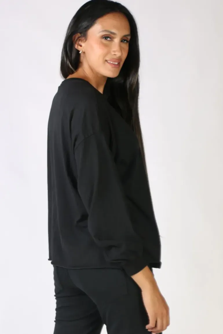 Funky Staff Mania Tee In Black