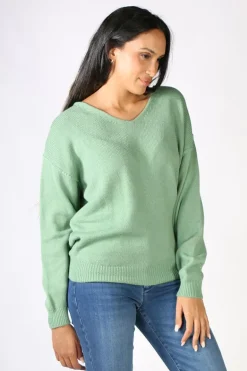 Funky Staff Martina Pullover In Green