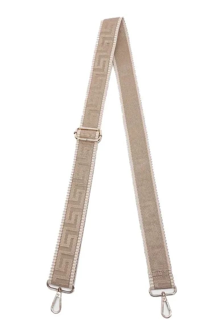 Gia Bag Strap By Louenhide In Stone