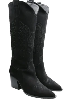 Given Cowboy Boots By Vienty In Black
