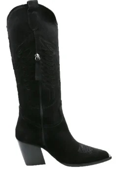 Given Cowboy Boots By Vienty In Black