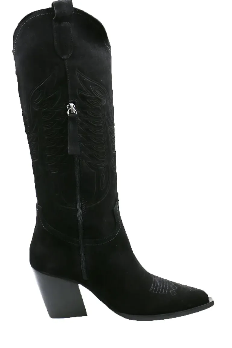 Given Cowboy Boots By Vienty In Black