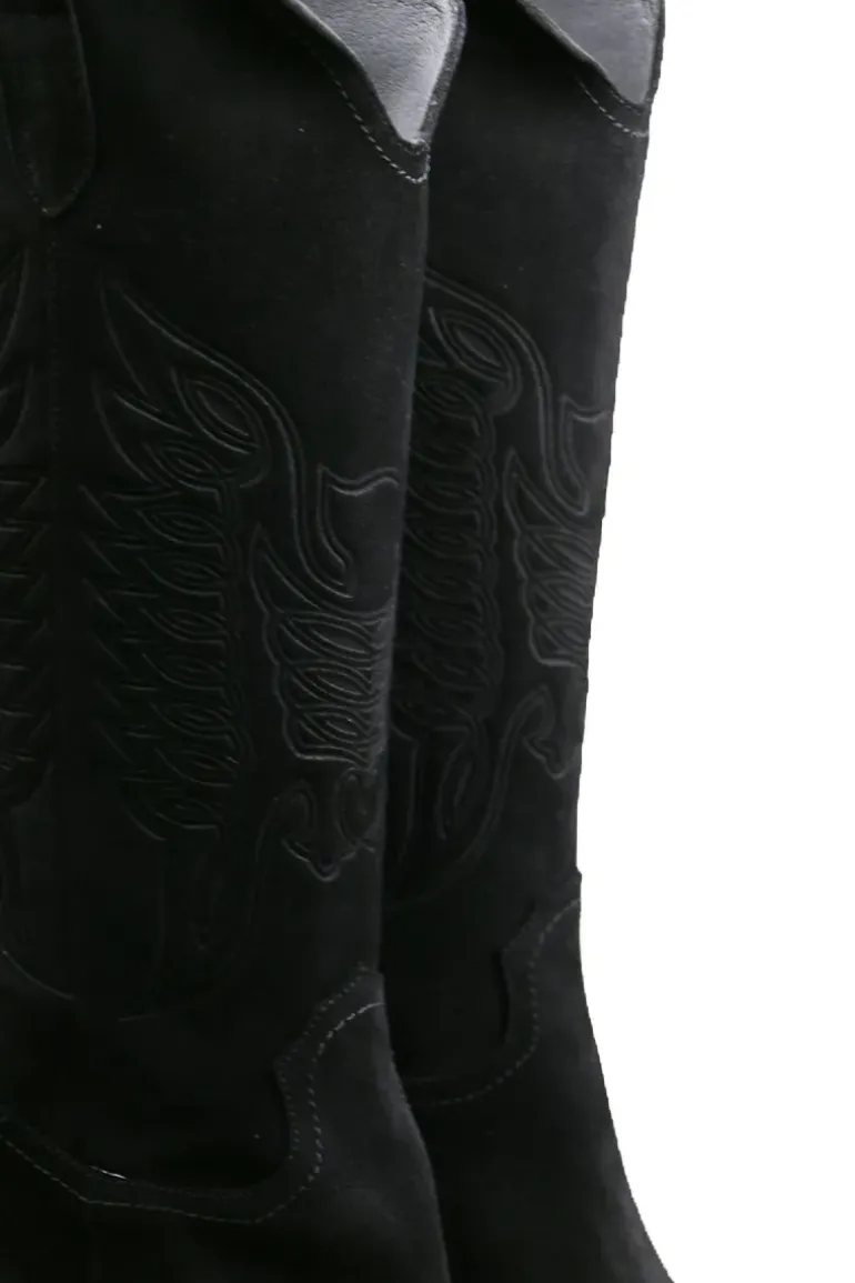 Given Cowboy Boots By Vienty In Black