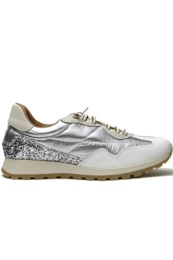 Glitter Coso Sneaker By Neo In White