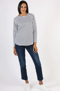 Goondiwindi Cotton Delilah Tee In Navy