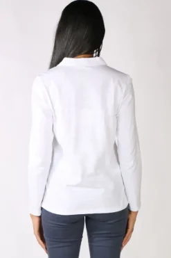 Goondiwindi Cotton Henley Top In White