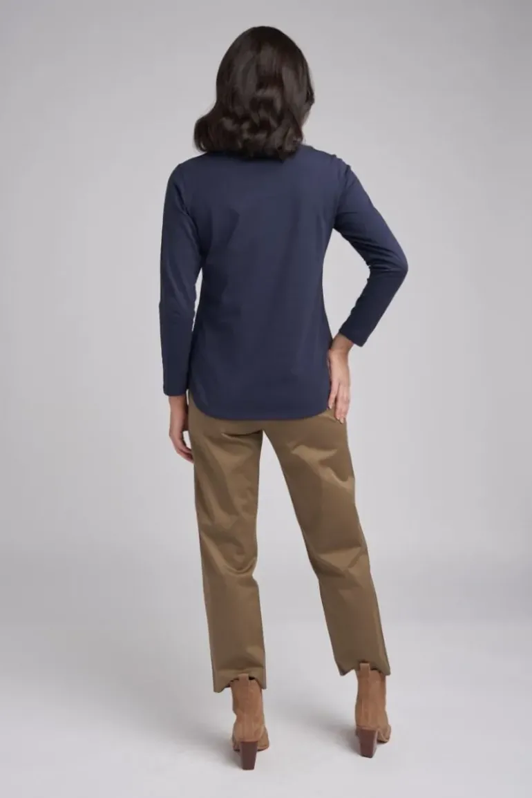 Goondiwindi Cotton Mia Tee In Navy