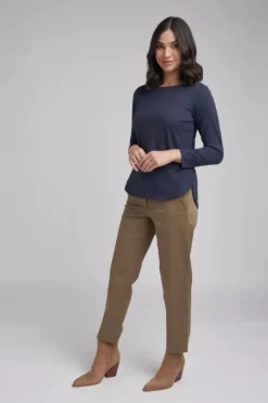 Goondiwindi Cotton Mia Tee In Navy