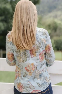 Goondiwindi Cotton Paisley Shirt In Sky