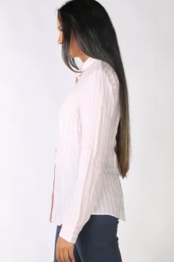 Goondiwindi Cotton Striped Shirt In Pink