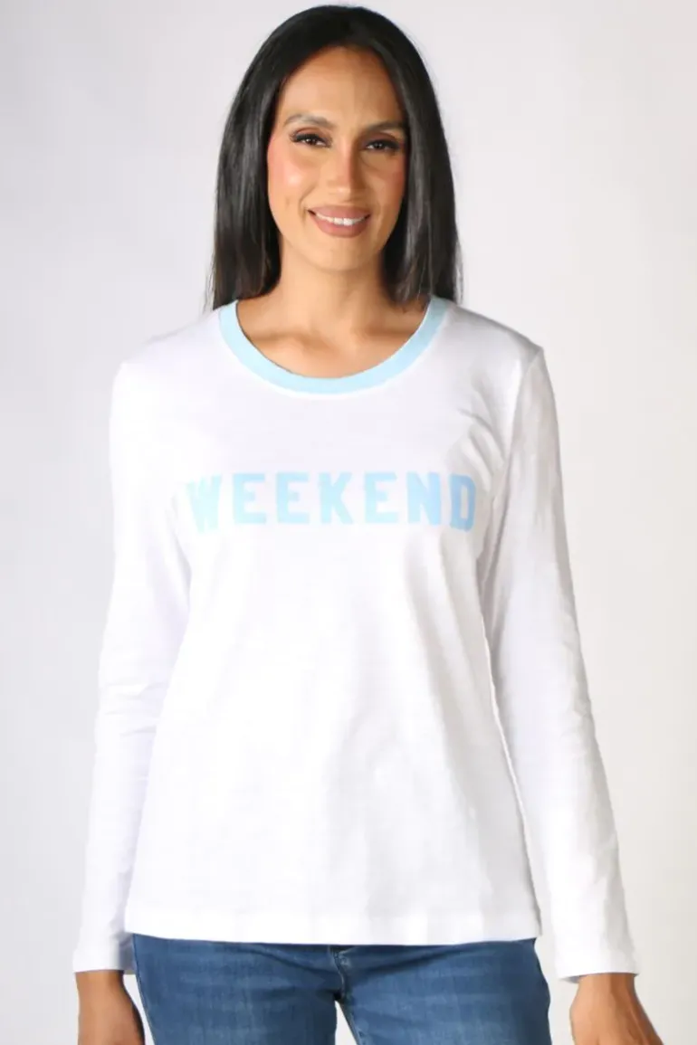 Goondiwindi Cotton Weekend Tee In Blue