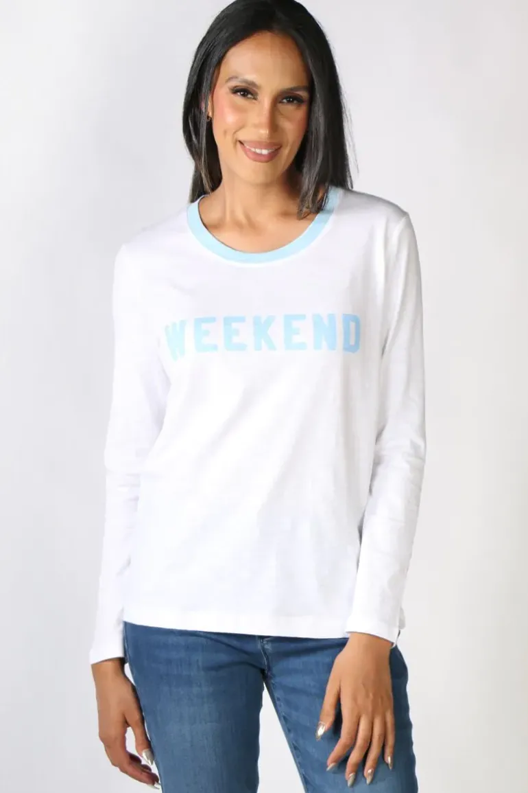 Goondiwindi Cotton Weekend Tee In Blue