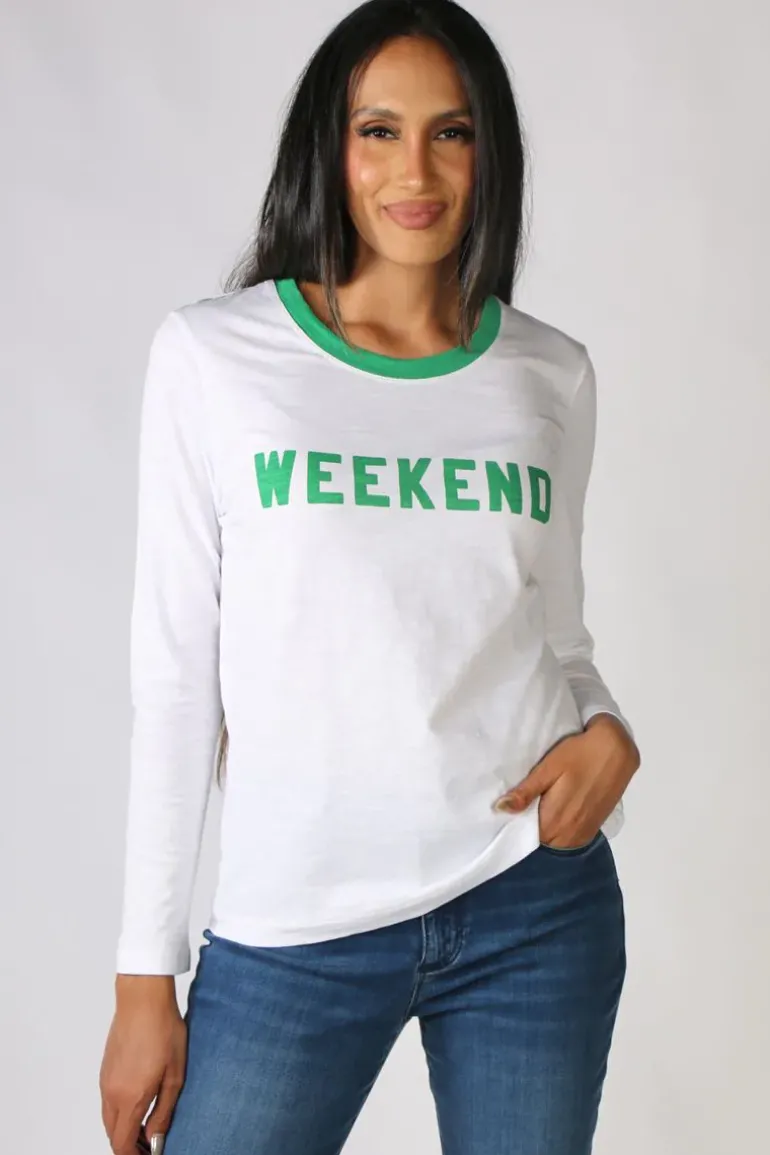 Goondiwindi Cotton Weekend Tee In Emerald