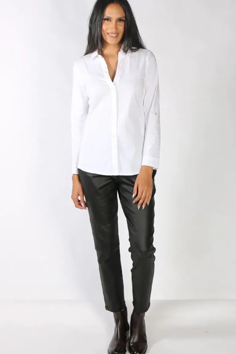 Gordon Smith Button Up Shirt In White