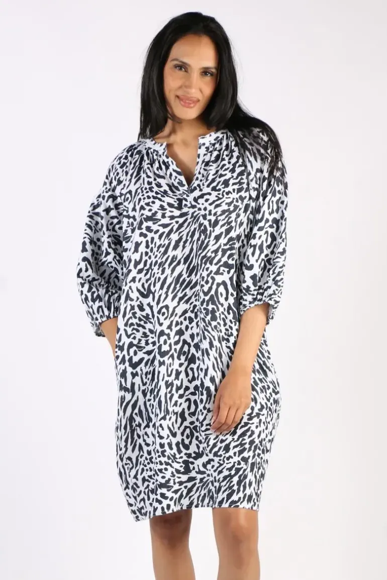 Gordon Smith Cape Cod Dress In Animal Print