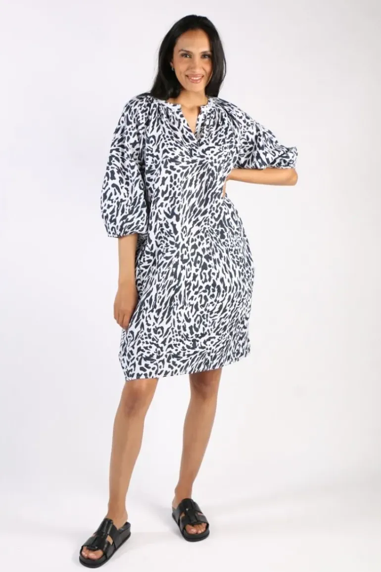 Gordon Smith Cape Cod Dress In Animal Print