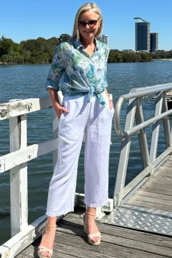 Gordon Smith Lara Sarah Pant In White