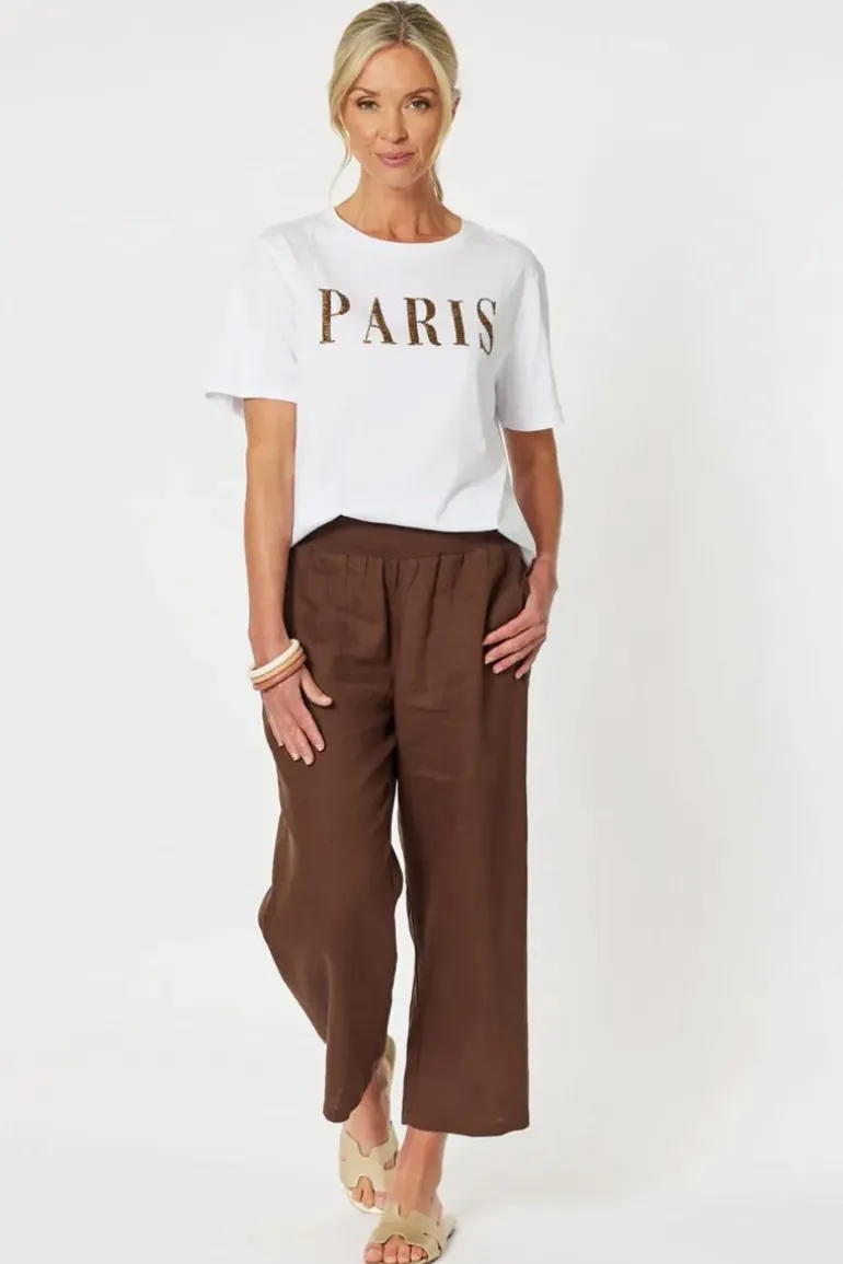 Gordon Smith Lara Sarah Pant In Cocoa