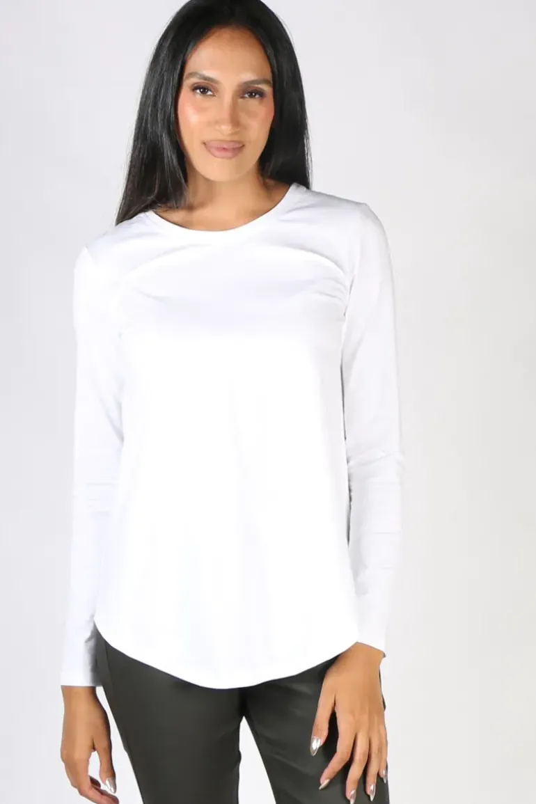 Gordon Top By Lounge In White