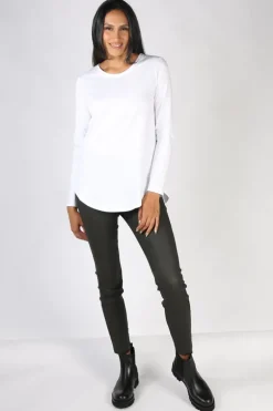 Gordon Top By Lounge In White