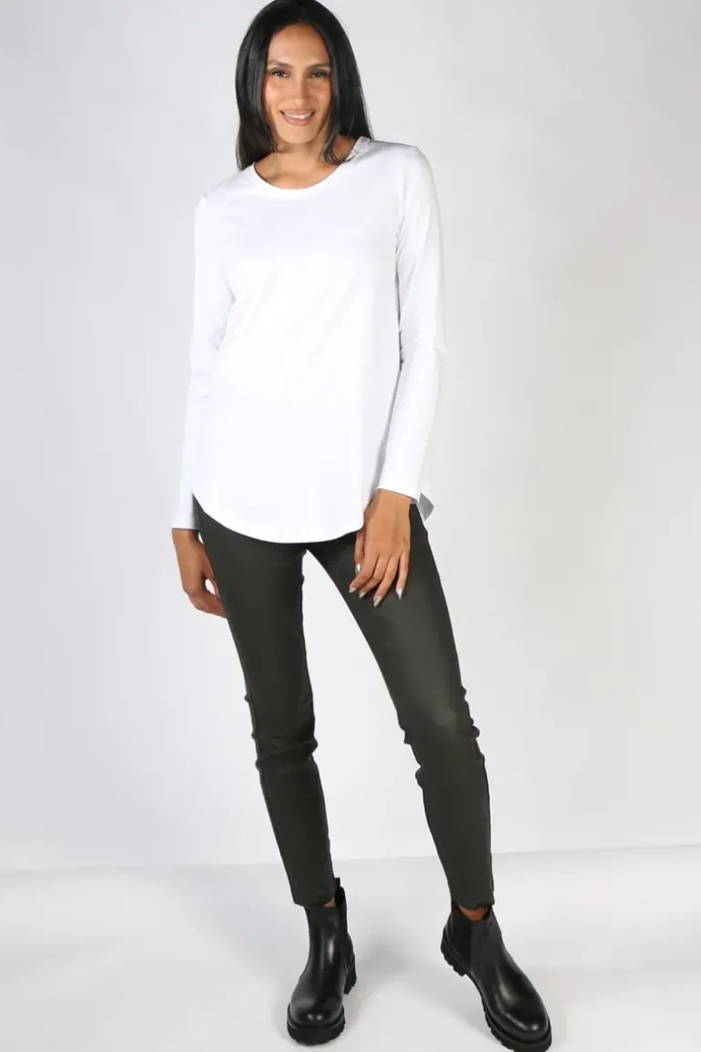 Gordon Top By Lounge In White