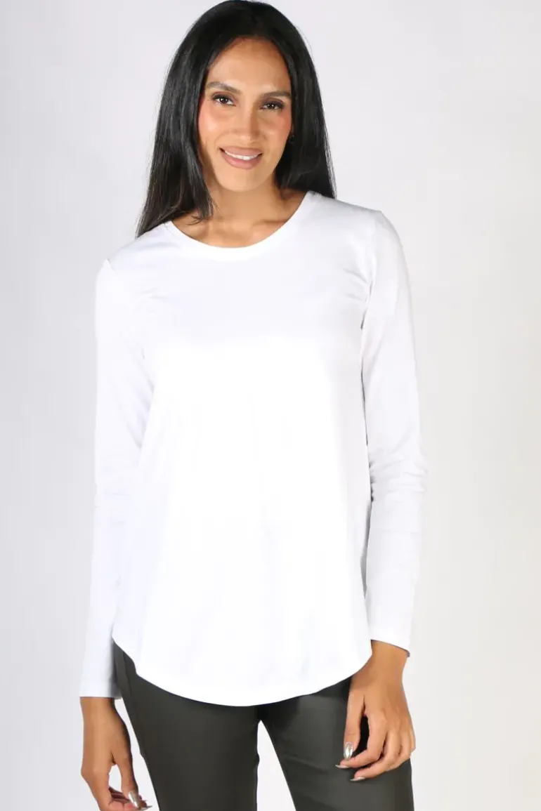 Gordon Top By Lounge In White