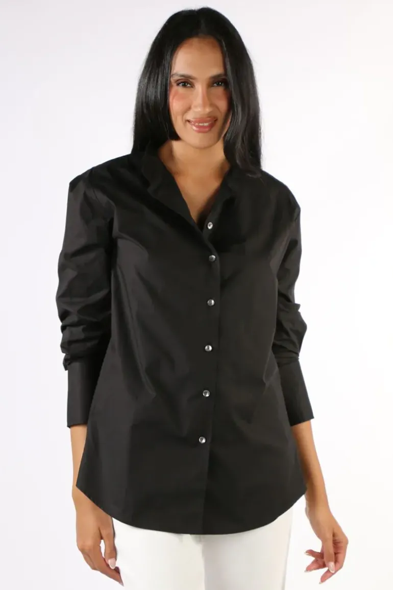 Gujarat Shirt In Black By Bagruu