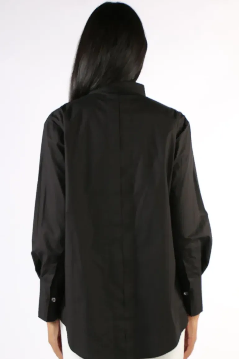 Gujarat Shirt In Black By Bagruu