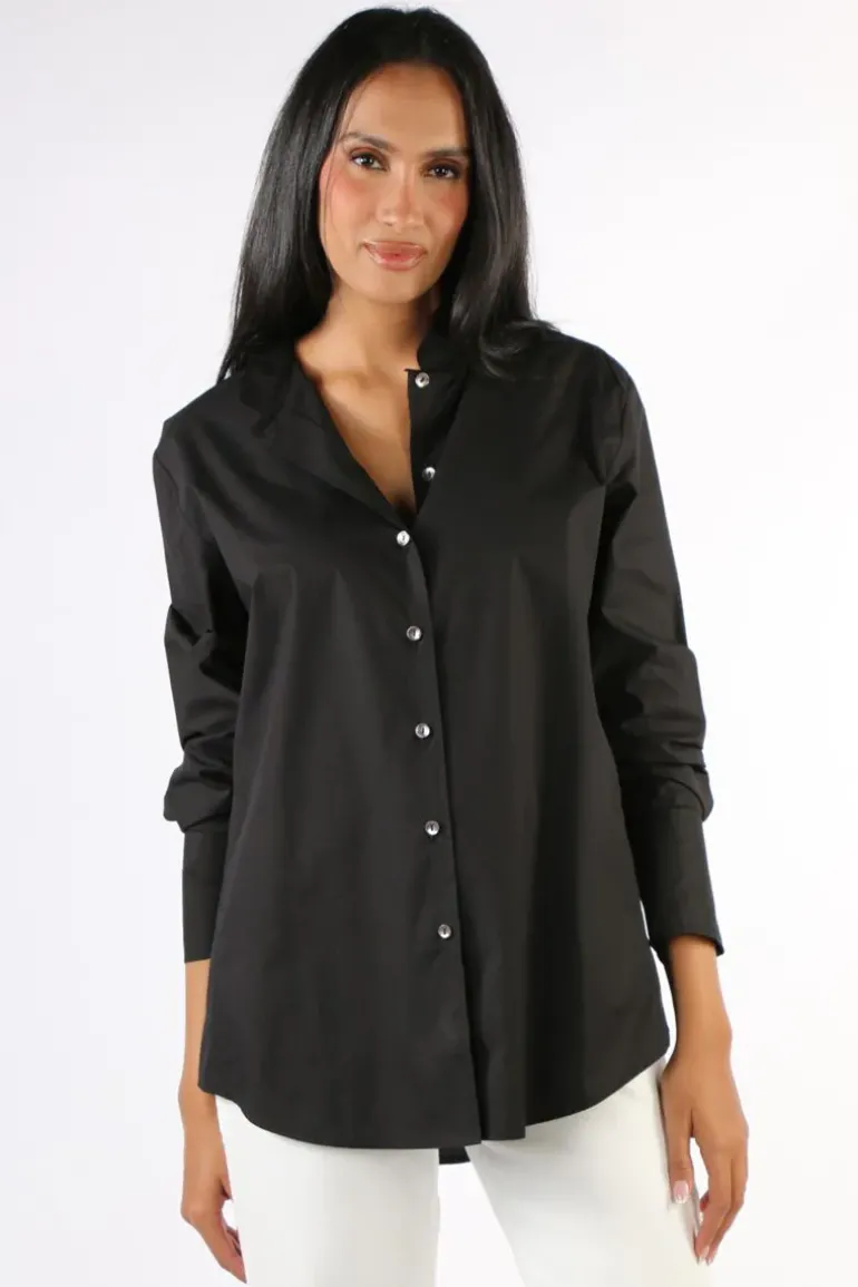 Gujarat Shirt In Black By Bagruu