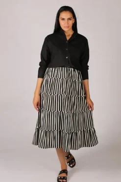 Gujarat Shirt In Black By Bagruu