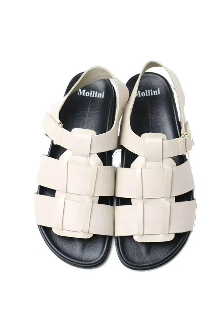 Hadden Sandal By Mollini In Cream